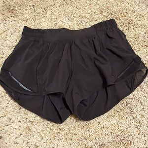 Lululemon black athletic shorts - size 4 reg